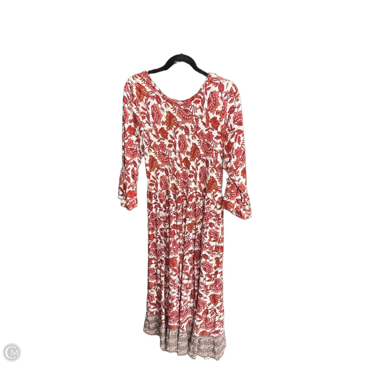 Dress Casual Maxi By Soft Surroundings In Floral Print, Size: L