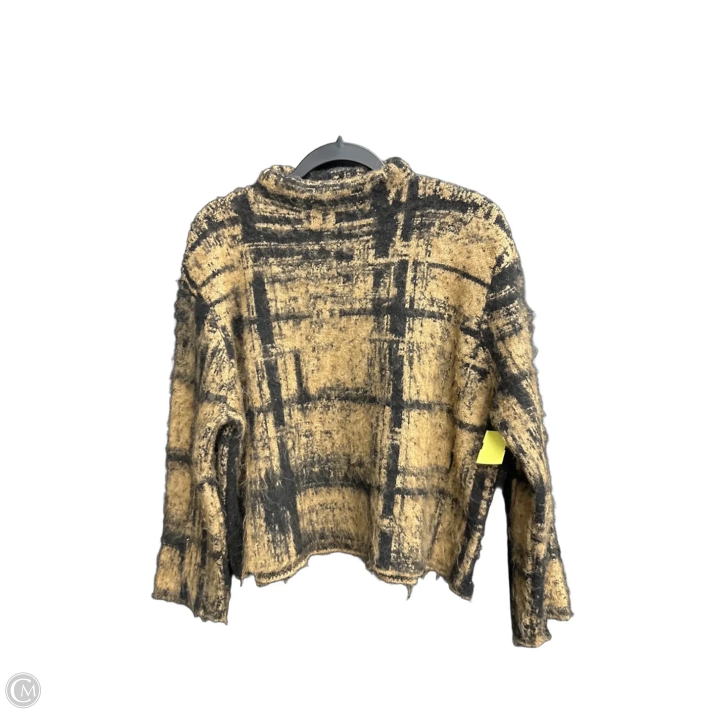 Sweater By Zara In Black & Brown, Size: S