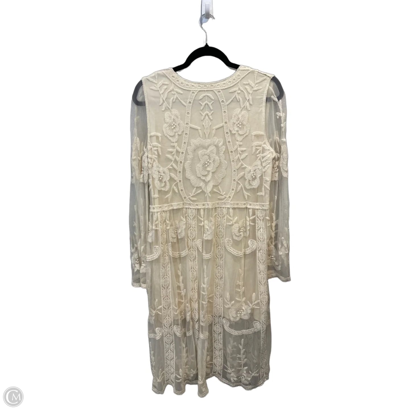 Dress Casual Midi By Entro In Cream, Size: S