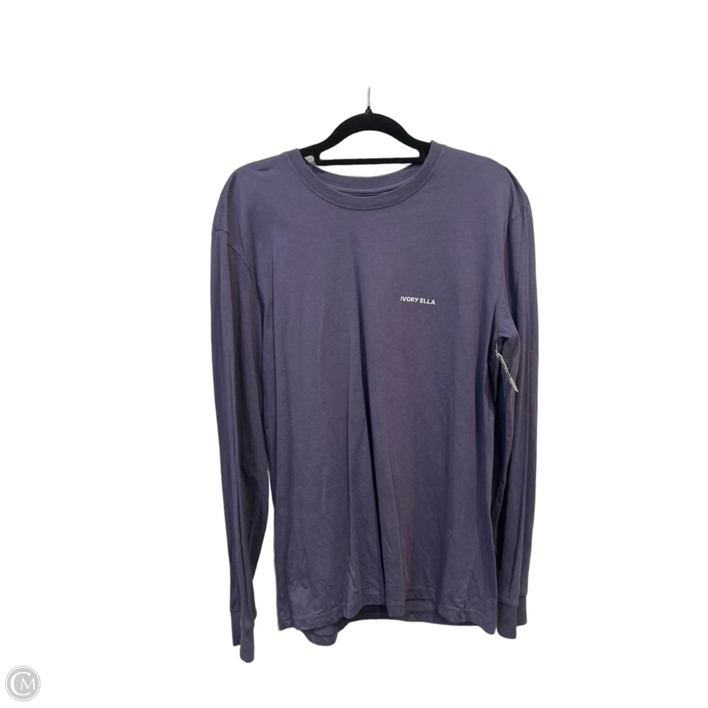 Top Long Sleeve Basic By Ivory Ella In Purple, Size: S