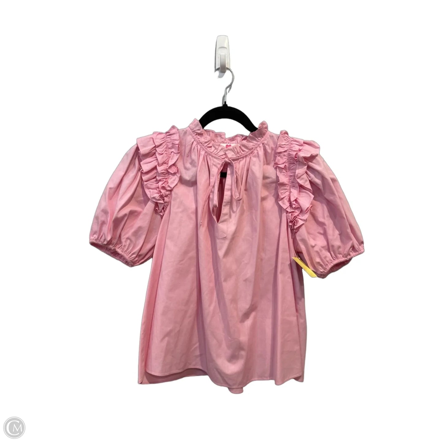 Top Short Sleeve By Buddy Love In Pink, Size: M