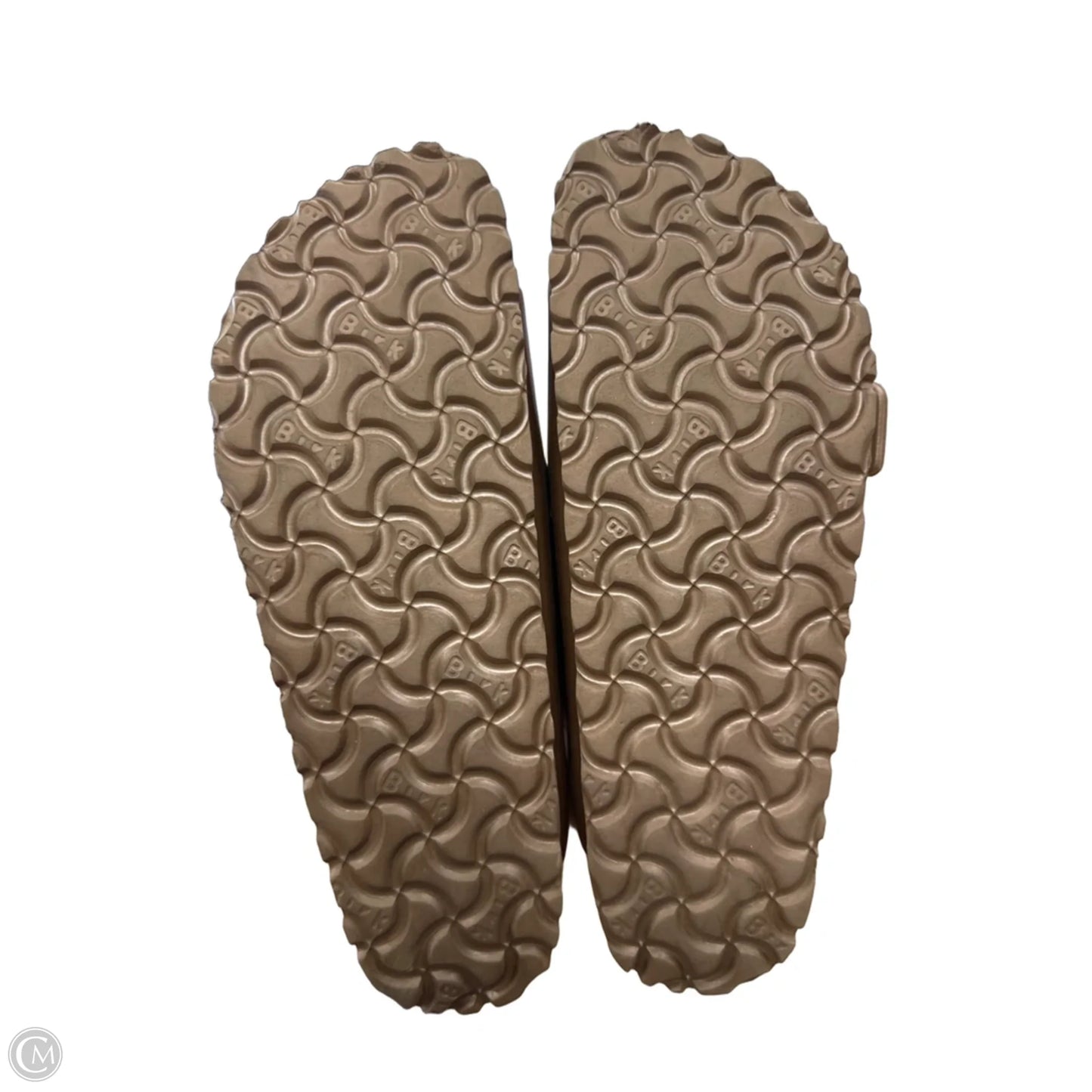 Sandals Flats By Birkenstock In Bronze, Size: 7