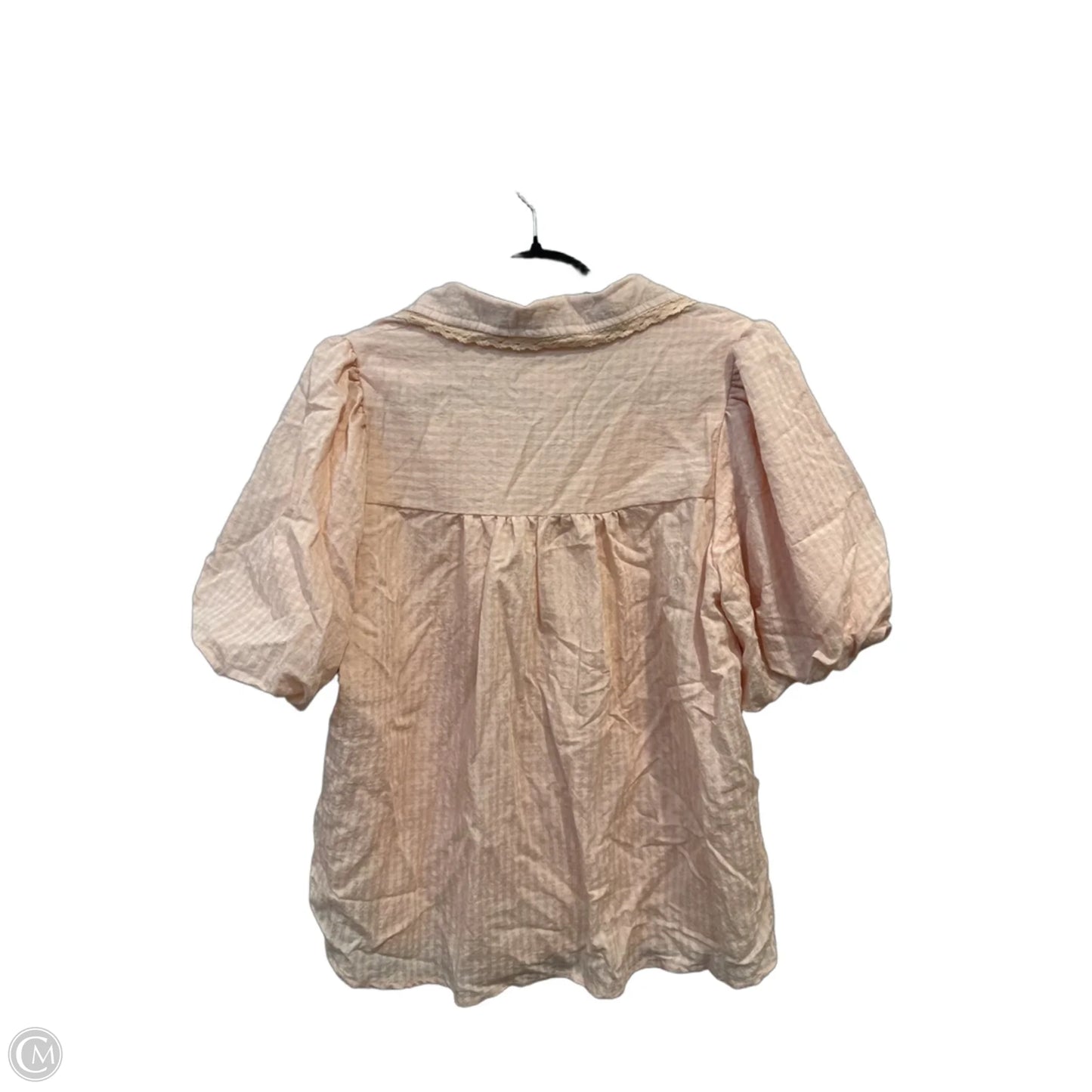 Top Short Sleeve By &merci In Pink, Size: L