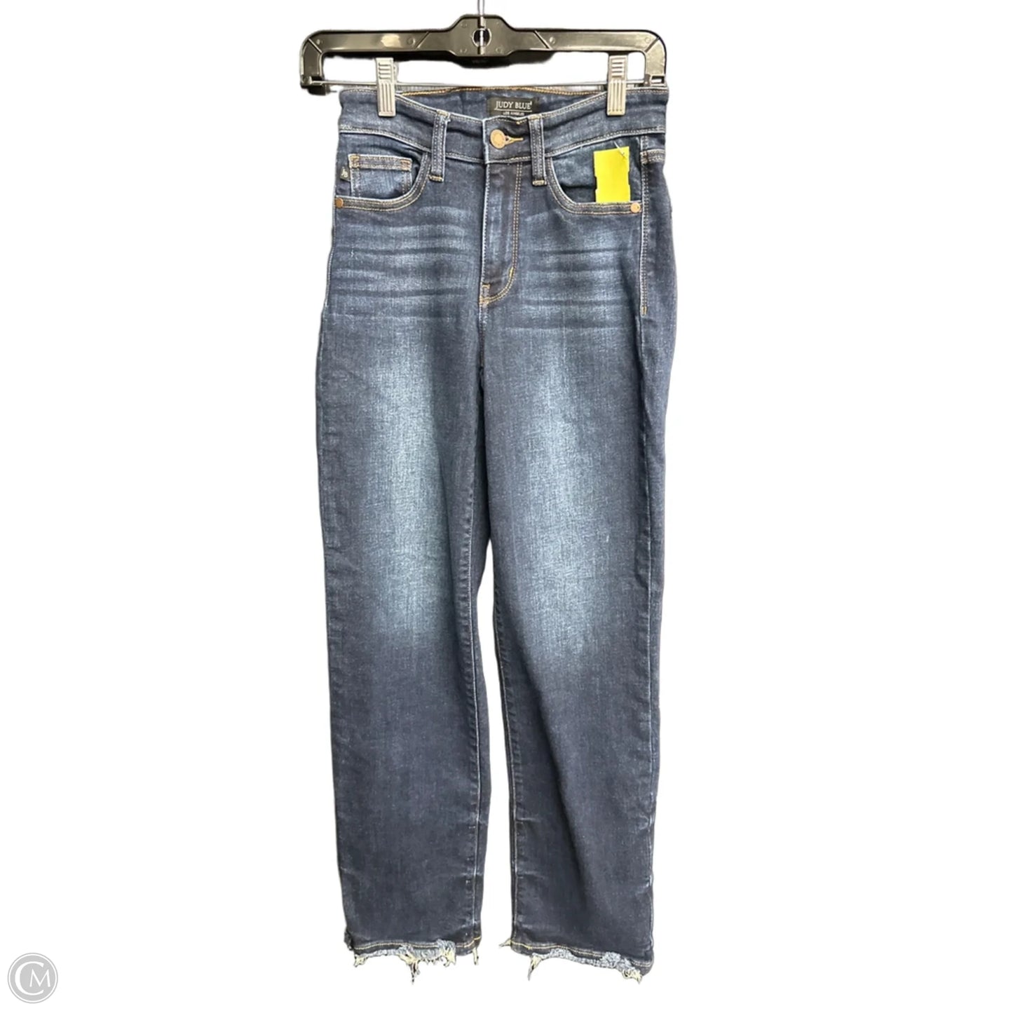 Jeans Straight By Judy Blue In Blue Denim, Size: 0