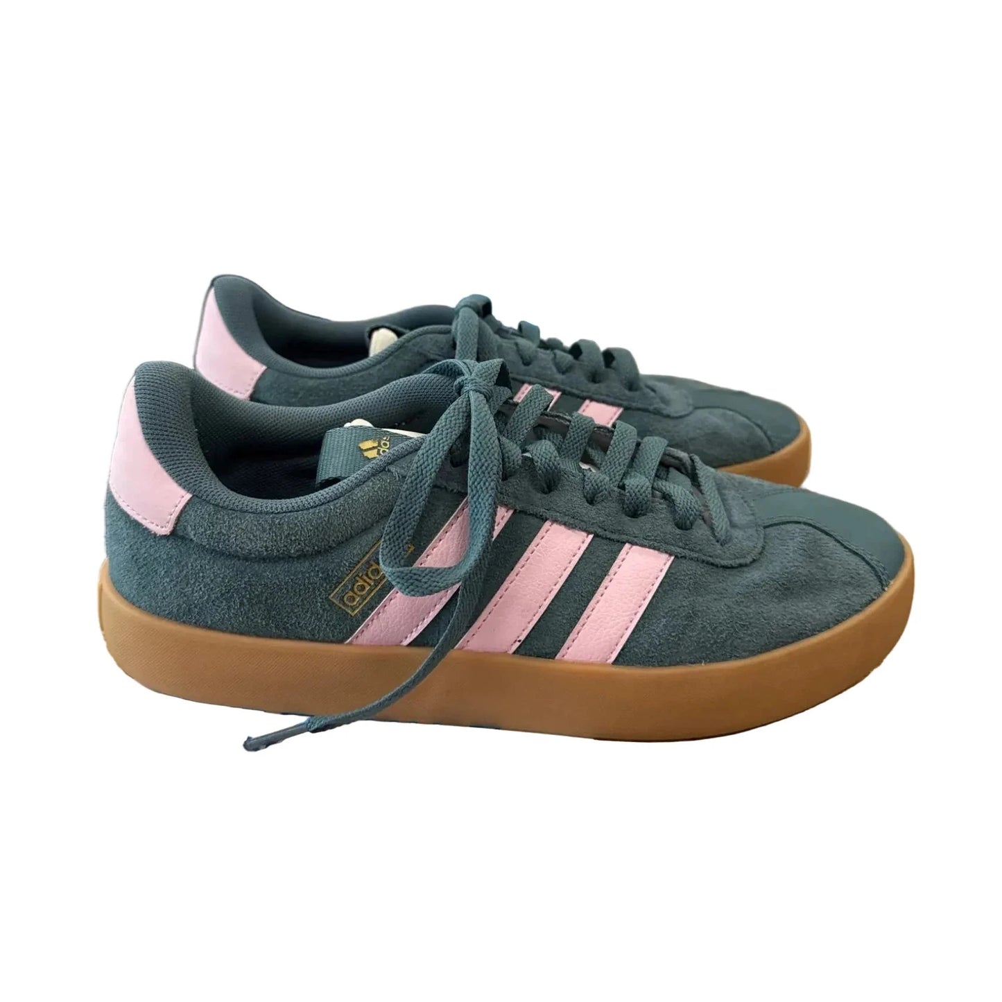 Shoes Sneakers By Adidas In Green & Pink, Size: 8.5