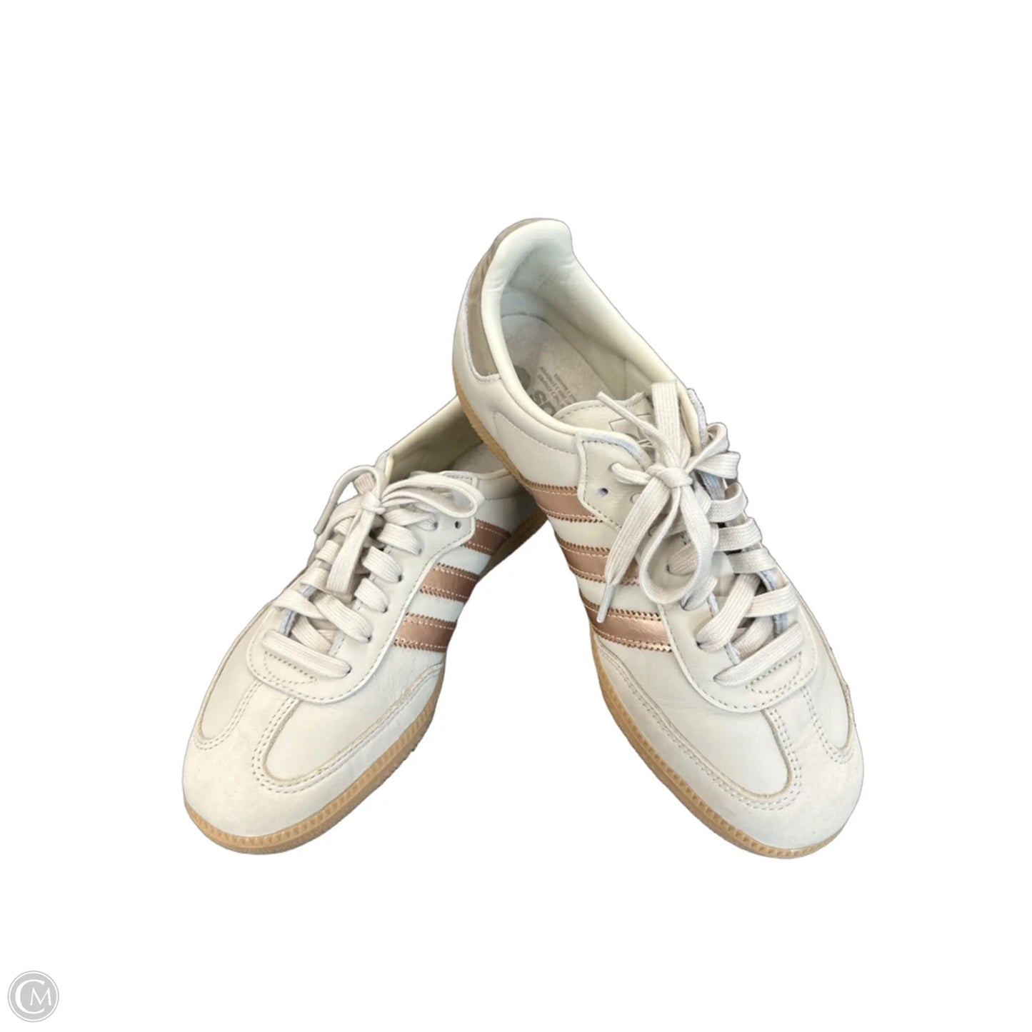 Shoes Sneakers By Adidas In Cream, Size: 9