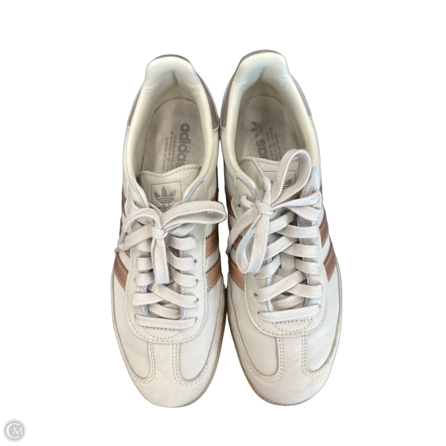 Shoes Sneakers By Adidas In Cream, Size: 9