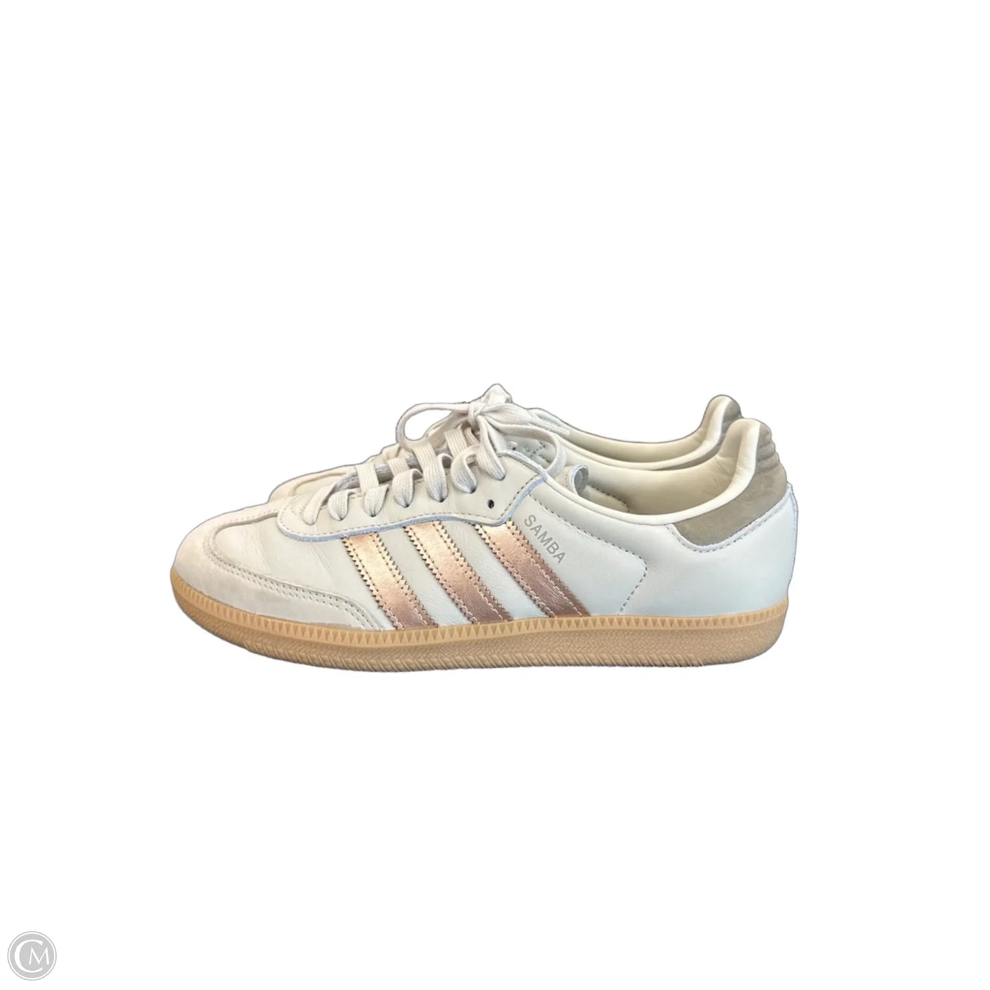 Shoes Sneakers By Adidas In Cream, Size: 9