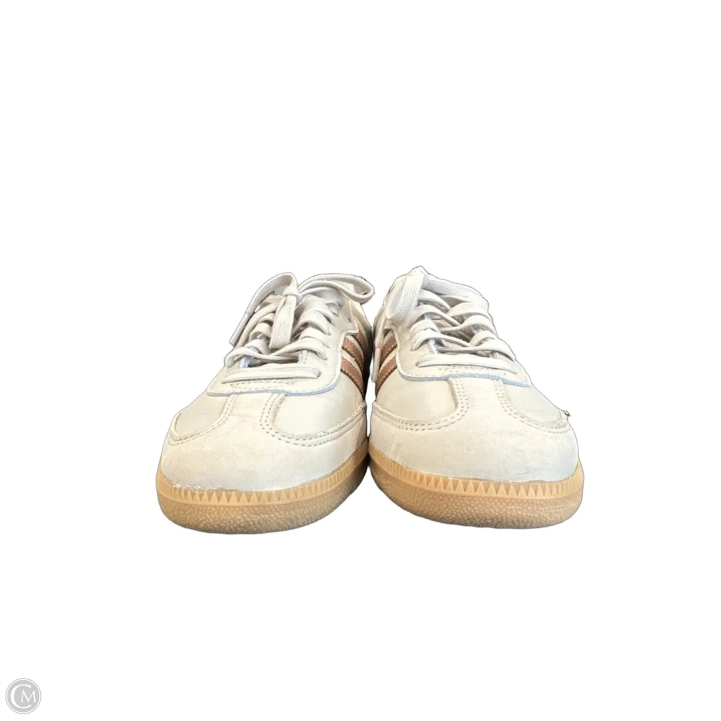 Shoes Sneakers By Adidas In Cream, Size: 9