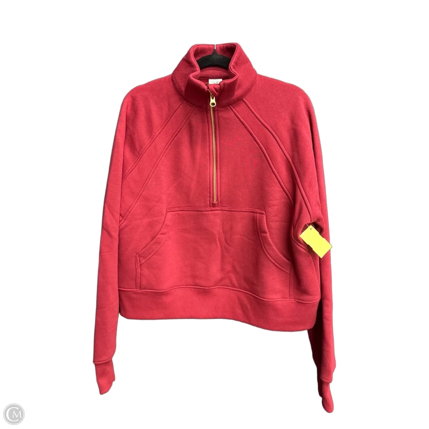 Sweatshirt Collar By Members Mark In Red, Size: S