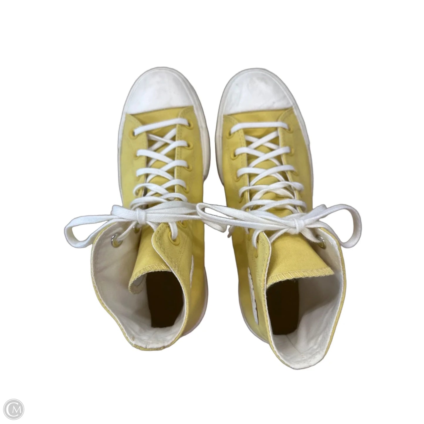 Shoes Sneakers By Converse In Yellow, Size: 10