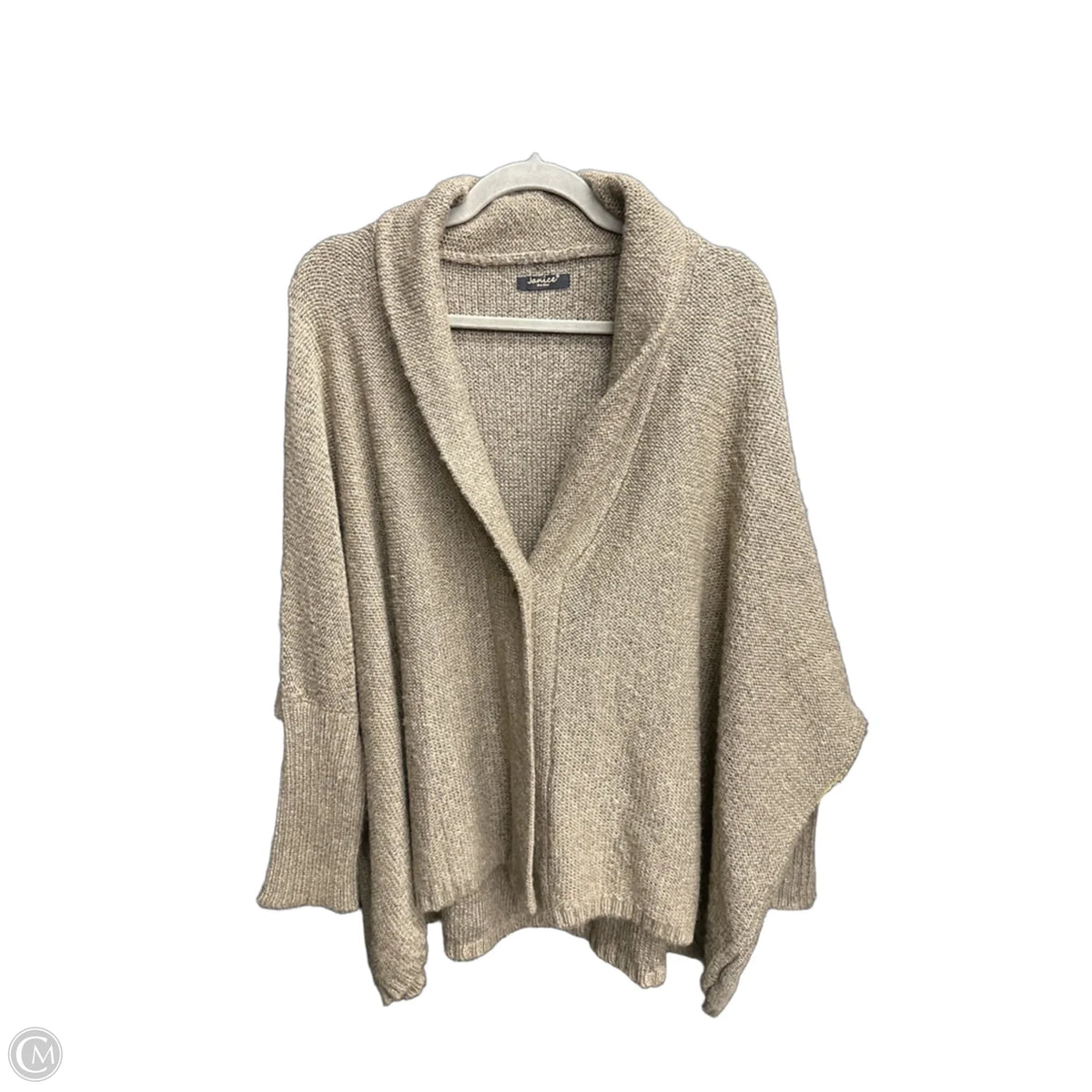 Sweater Cardigan By Clothes Mentor In Brown, Size: M