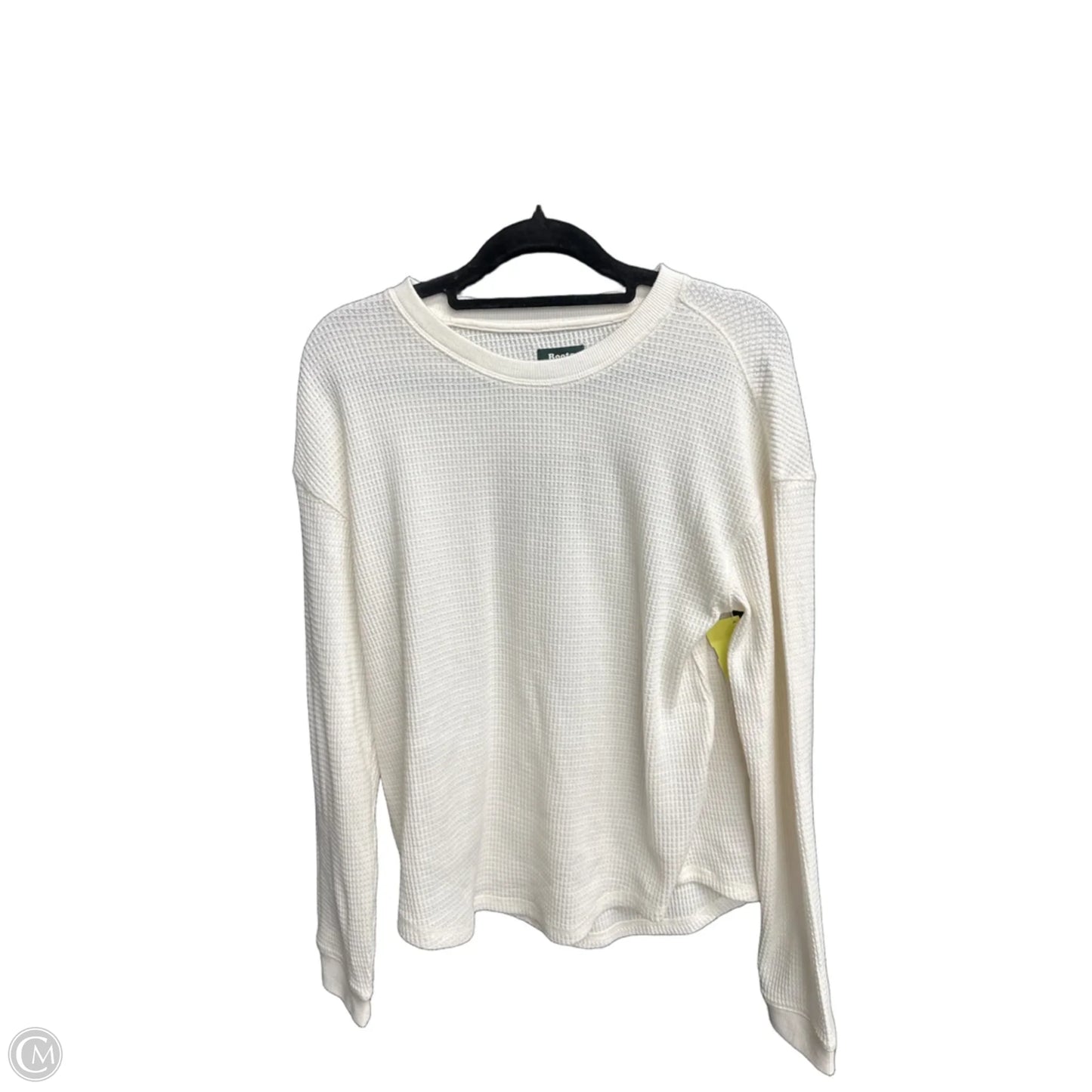 Top Long Sleeve Basic By Roots In Cream, Size: Xs