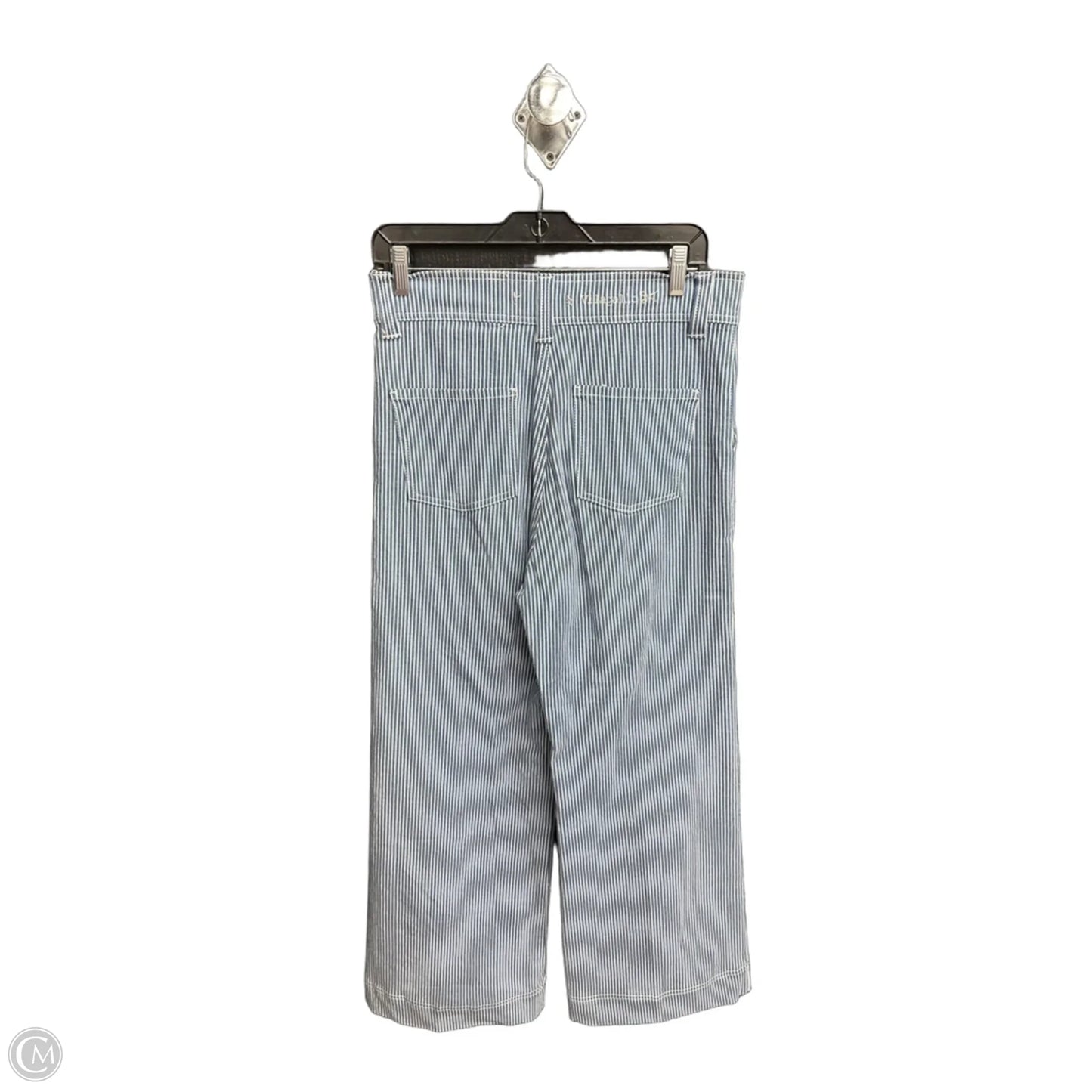 Jeans Straight By Vilagallo In Striped Pattern, Size: 6