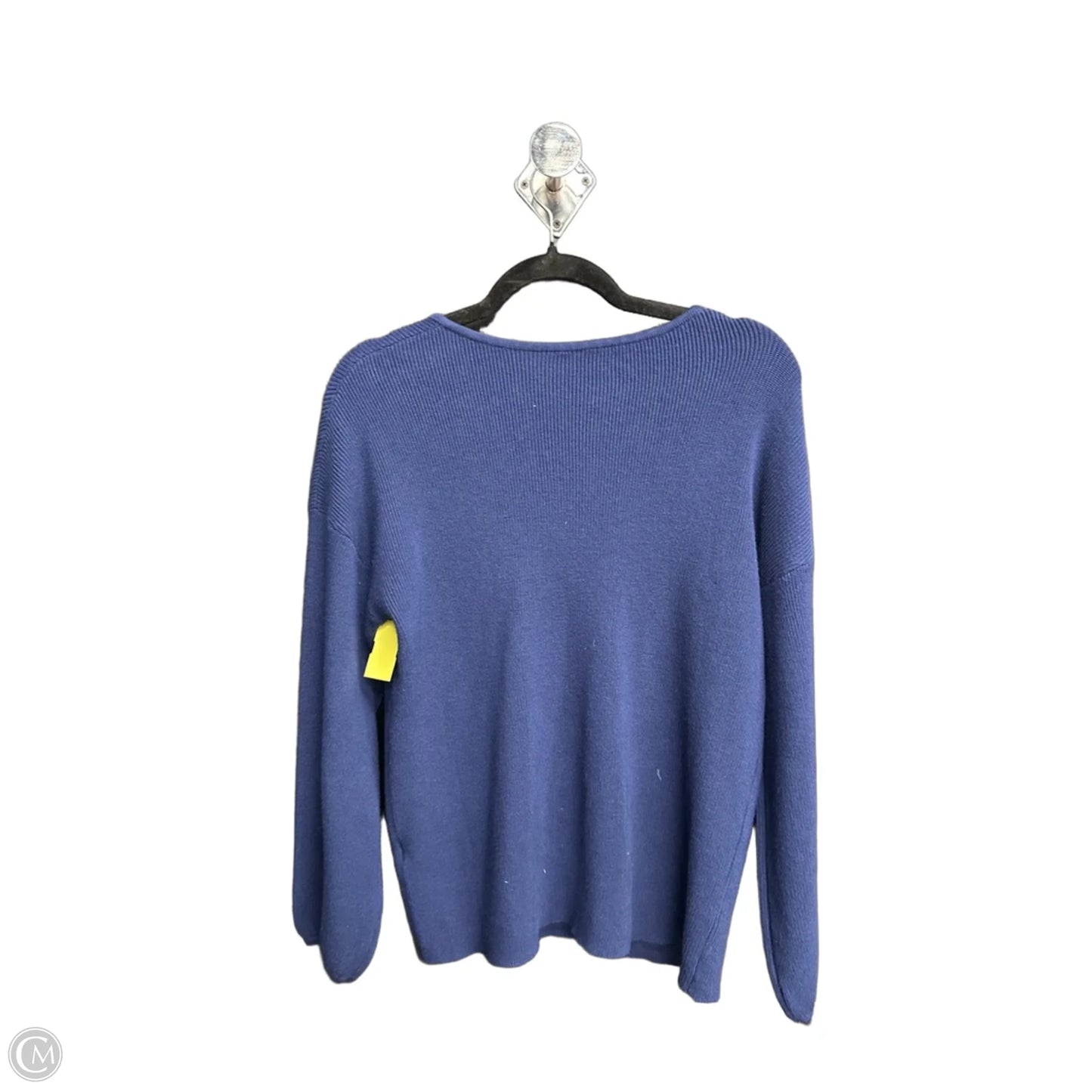 Sweater By Clothes Mentor In Navy, Size: S