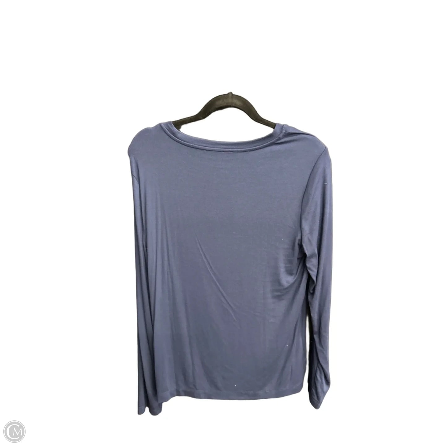 Top Long Sleeve Basic By Loft In Navy, Size: Xl