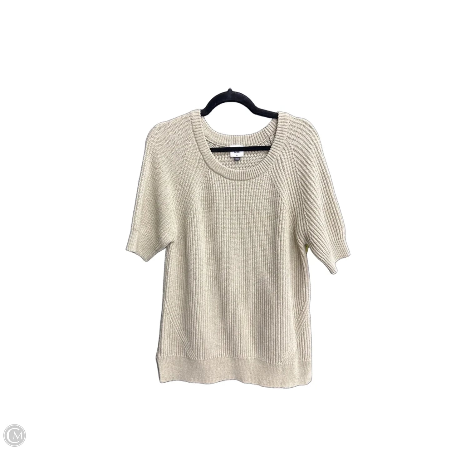 Sweater Short Sleeve By Cabi In Green, Size: M