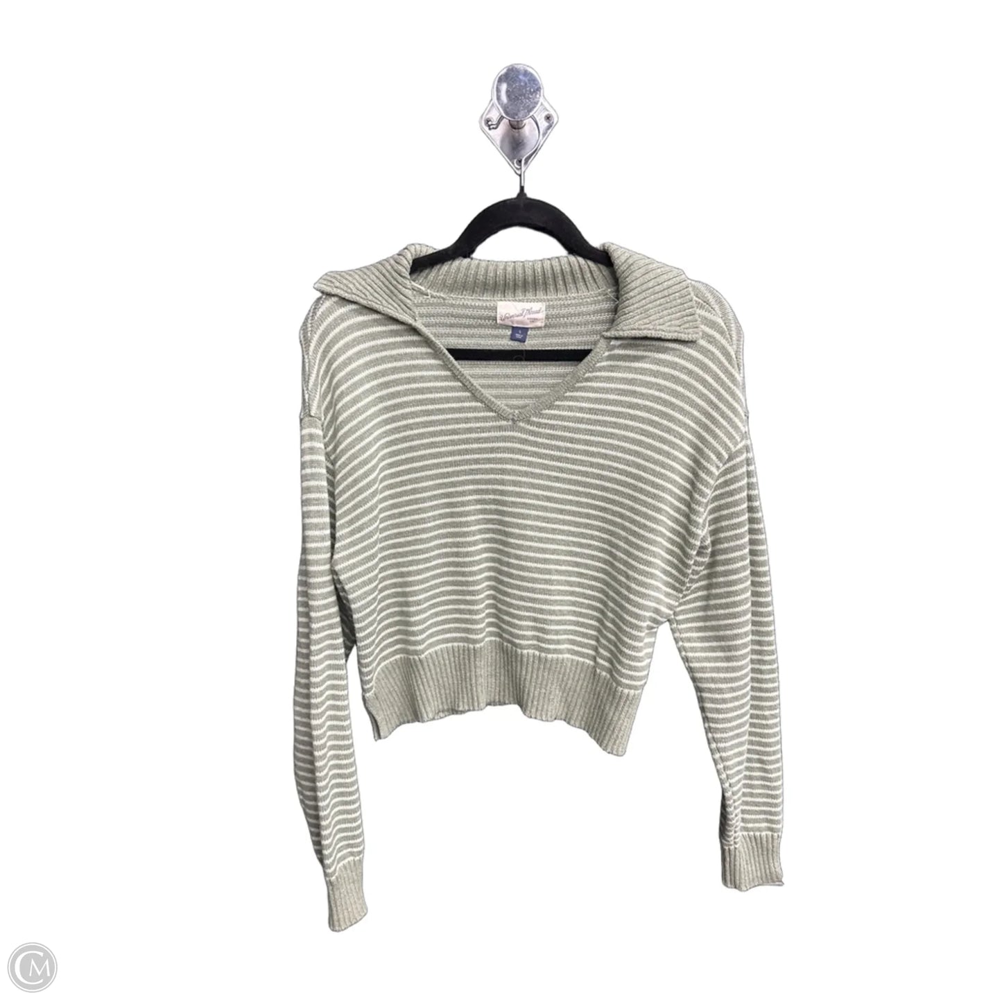 Sweater By Universal Thread In Striped Pattern, Size: S