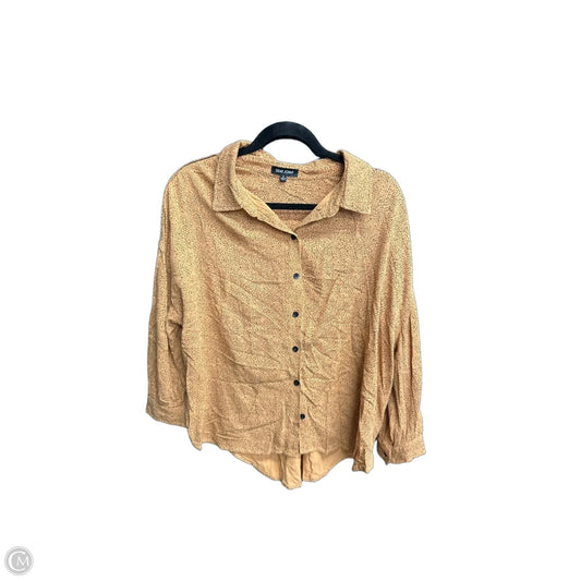 Top Long Sleeve By Dear John In Orange, Size: S