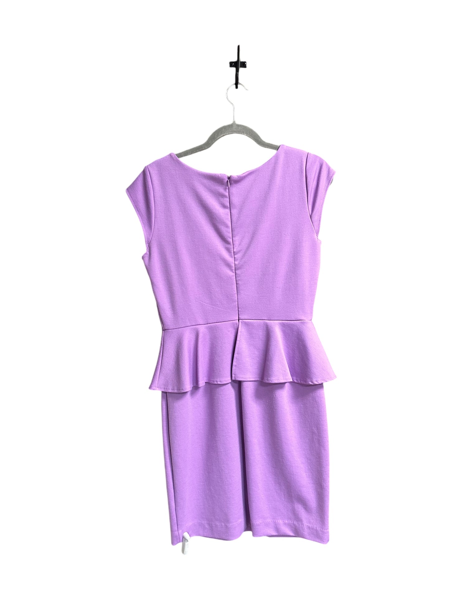 Dress Casual Midi By New York And Co In Purple, Size: S