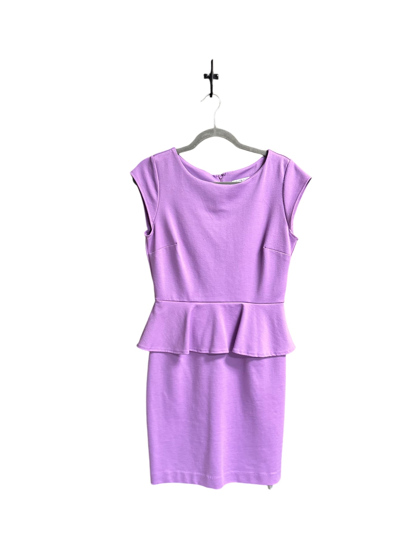 Dress Casual Midi By New York And Co In Purple, Size: S