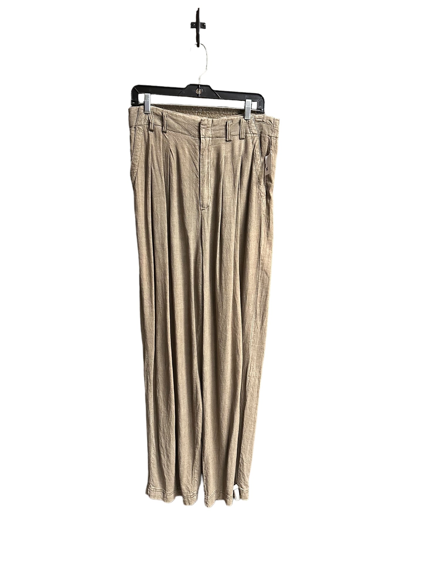 Pants Linen By Free People In Green, Size: 10