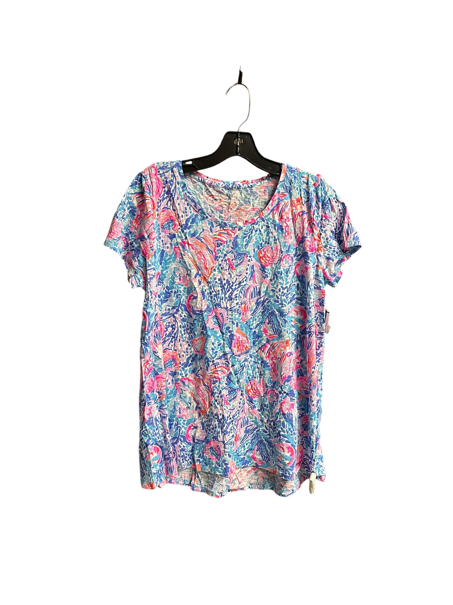 Top Short Sleeve Basic By Lilly Pulitzer In Multi-colored, Size: L