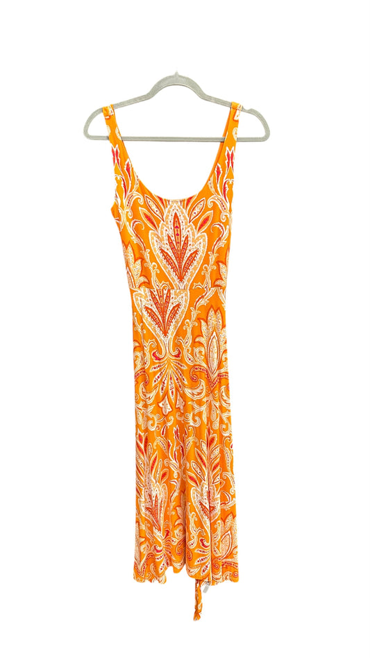 Dress Casual Maxi By Loft In Orange, Size: M