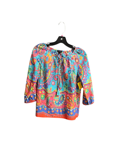 Top Long Sleeve By Talbots In Multi-colored, Size: Sp