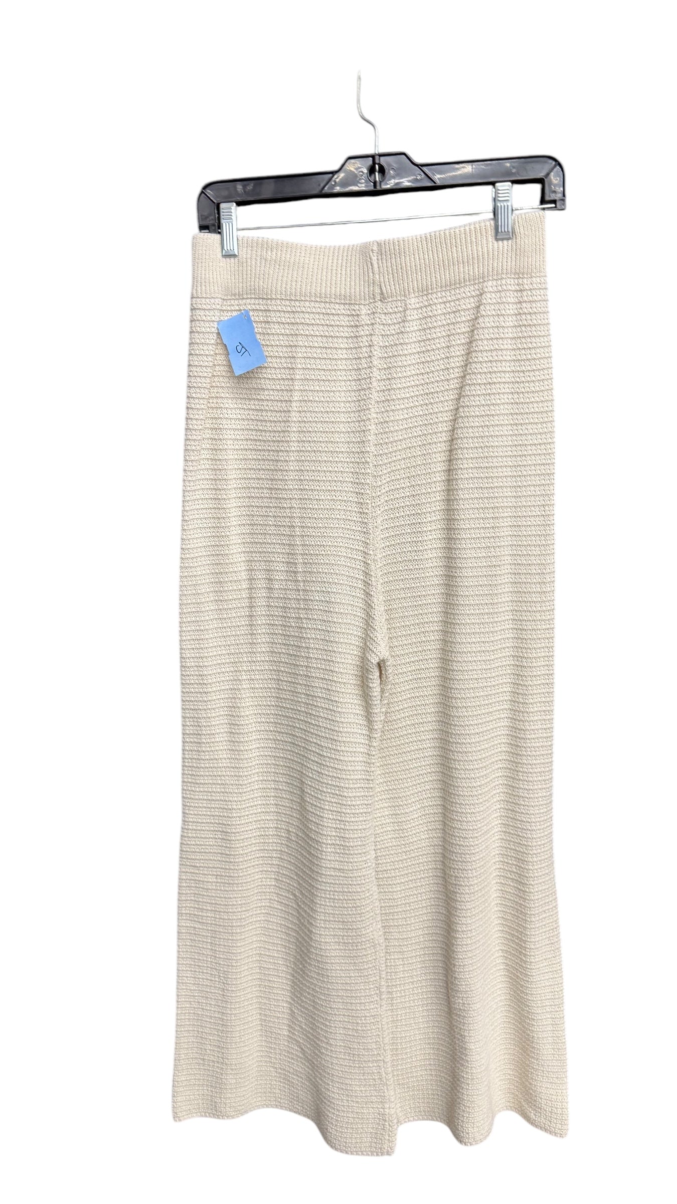 Pants Lounge By Clothes Mentor In Cream, Size: 8