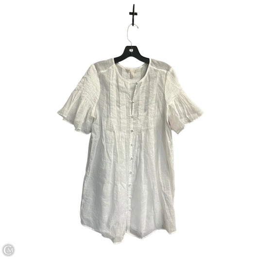Dress Casual Short By Banana Republic In White, Size: S