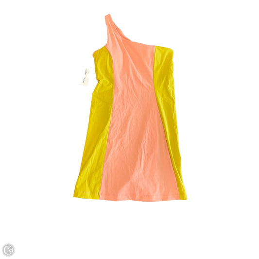 Athletic Dress By Outdoor Voices In Pink & Yellow, Size: S