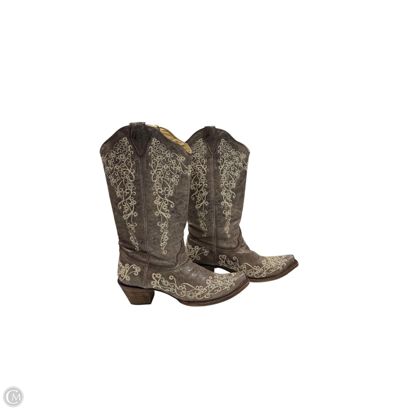 Boots Western By Corral In Brown, Size: 9.5