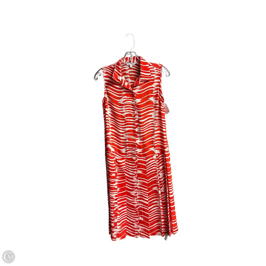Dress Casual Short By Cabi In Red & White, Size: Xs