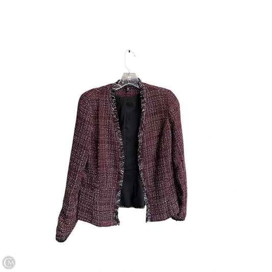 Jacket Other By White House Black Market In Maroon, Size: Xs