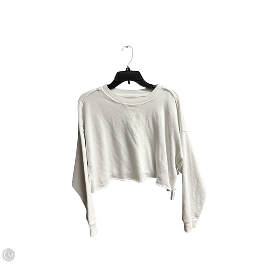 Sweater By Free People In White, Size: Xs