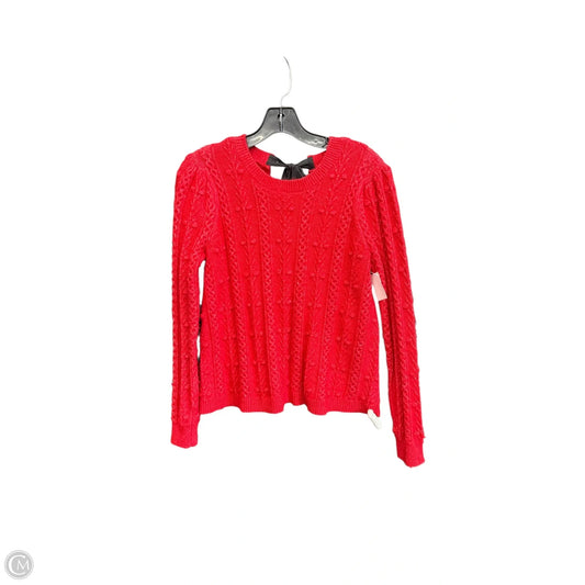 Sweater By Loft In Red, Size: S