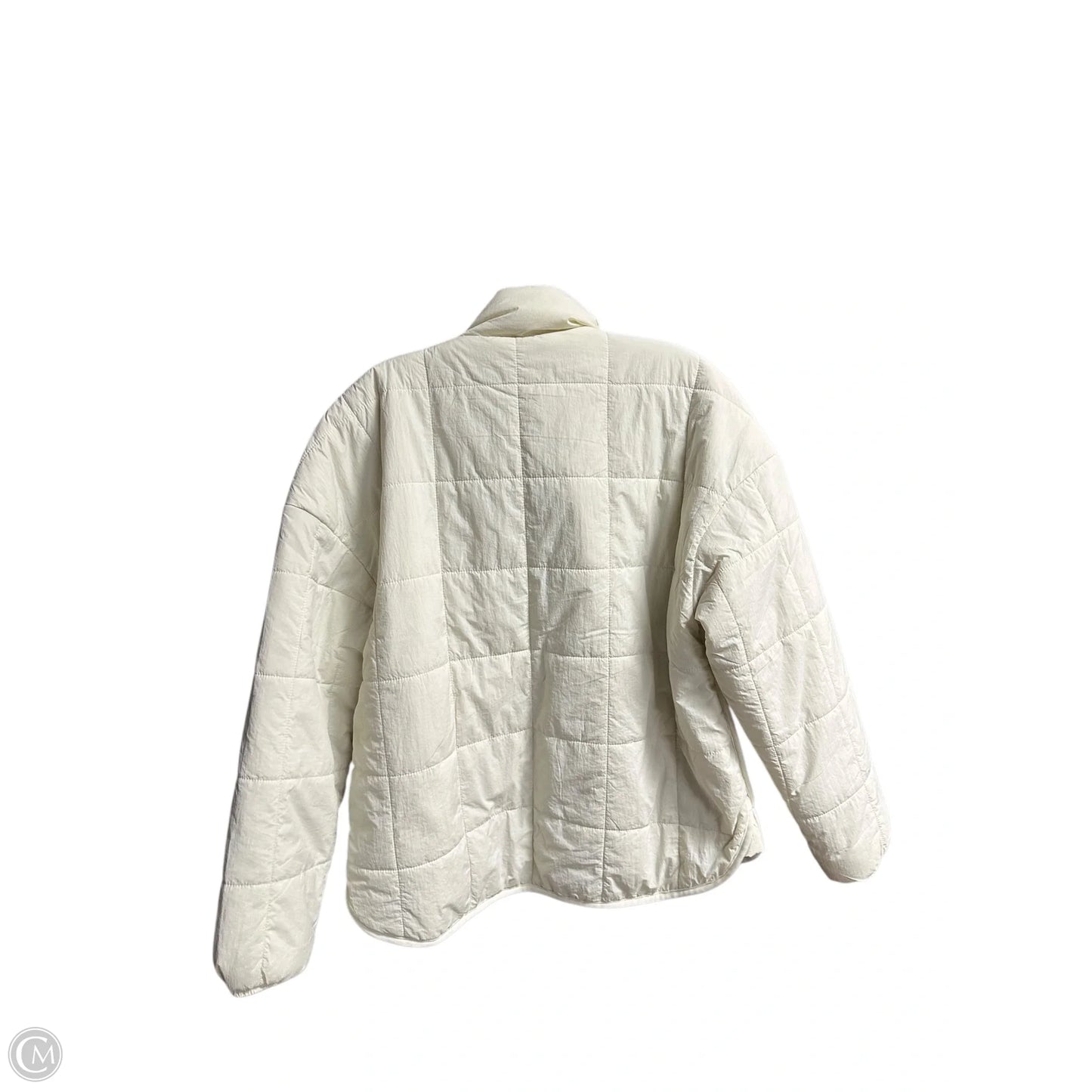 Jacket Puffer & Quilted By Avalanche In White, Size: M