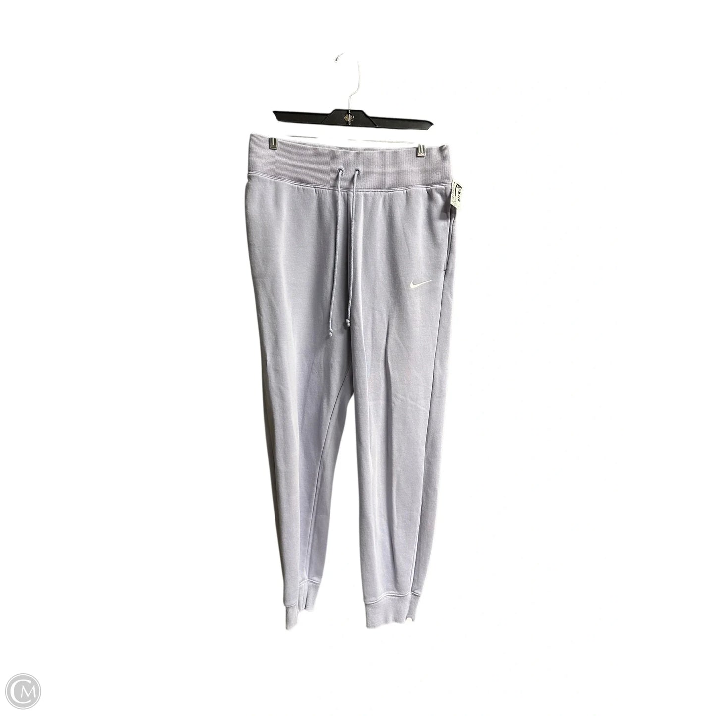 Athletic Pants By Nike Apparel In Purple, Size: L