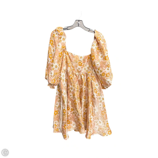 Dress Casual Short By Judith March In Floral Print, Size: L