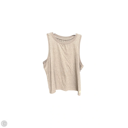 Athletic Tank Top By Vuori In Grey, Size: M