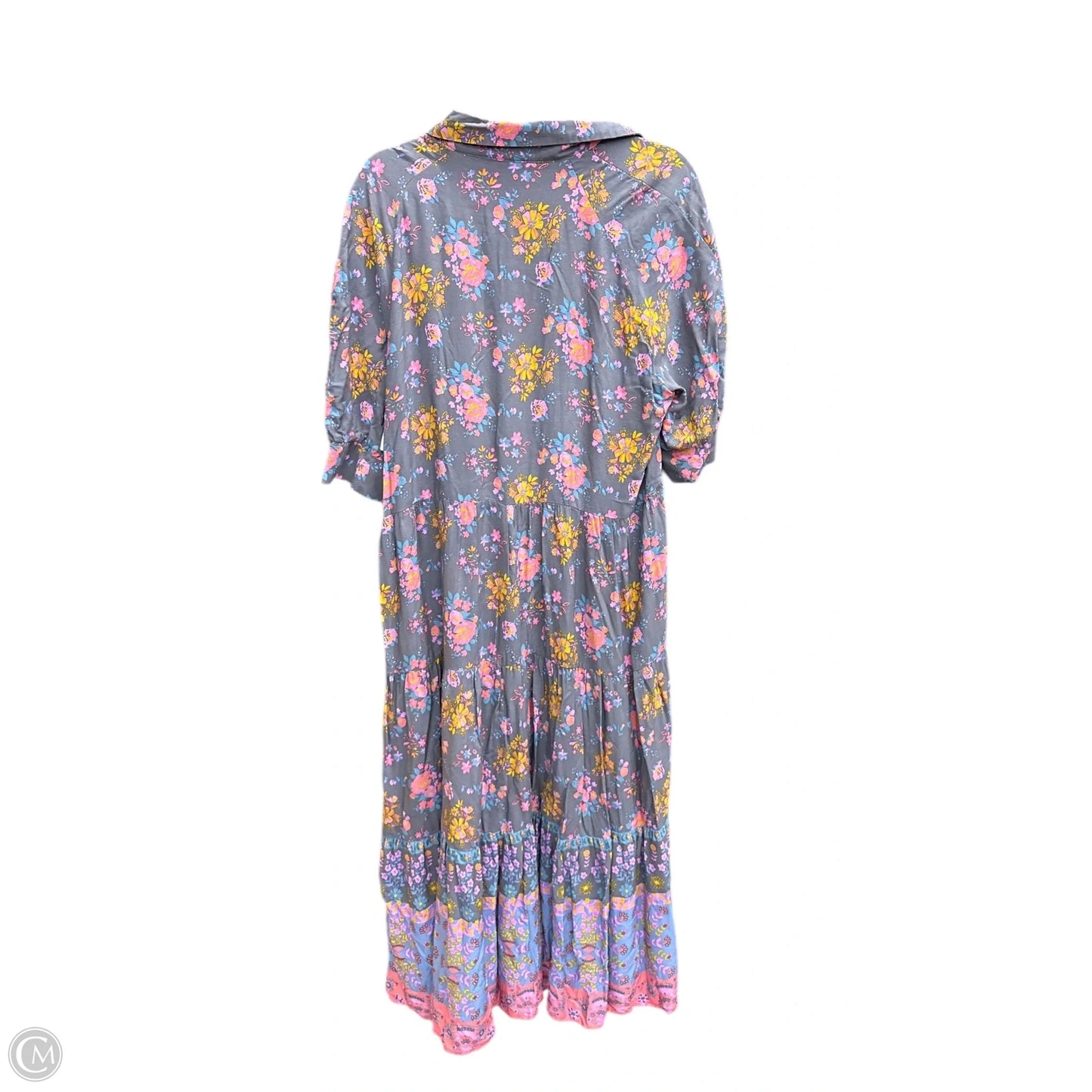 Dress Casual Maxi By Natural Life In Floral Print, Size: L