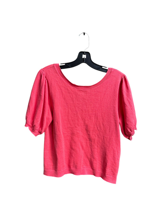 Top Short Sleeve By J. Crew In Pink, Size: M