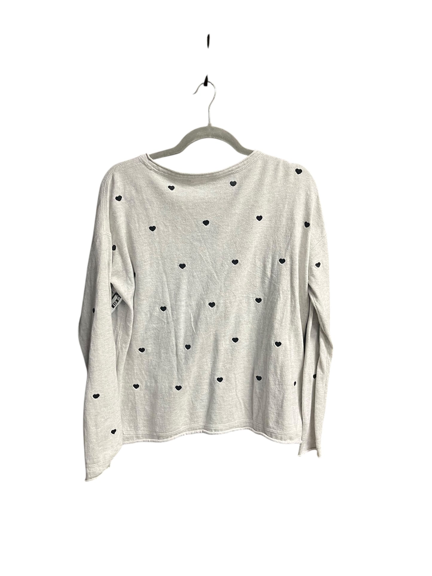 Top Long Sleeve By Clothes Mentor In Grey, Size: M