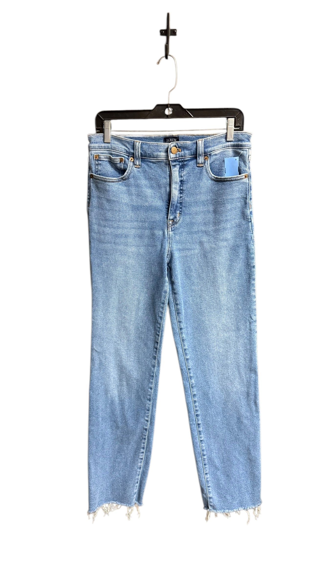 Jeans Straight By J. Crew In Blue Denim, Size: 6