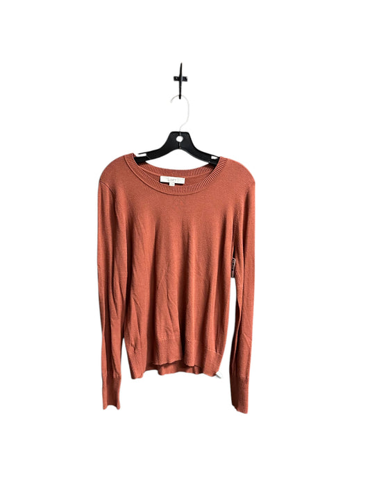 Top Long Sleeve By Loft In Orange, Size: S