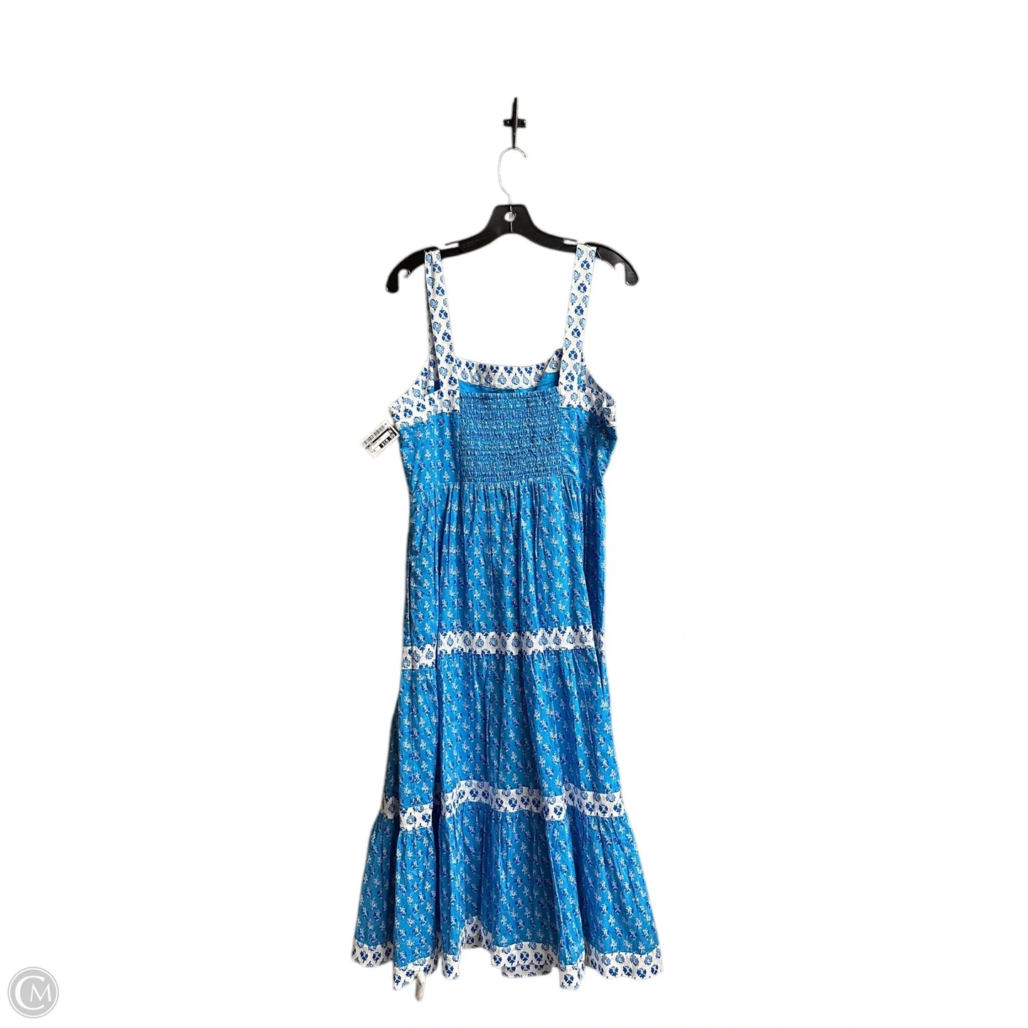 Dress Casual Maxi By J. Crew In Blue, Size: Xl