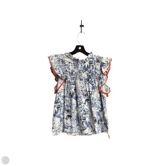 Top Sleeveless By Thml In Floral Print, Size: M