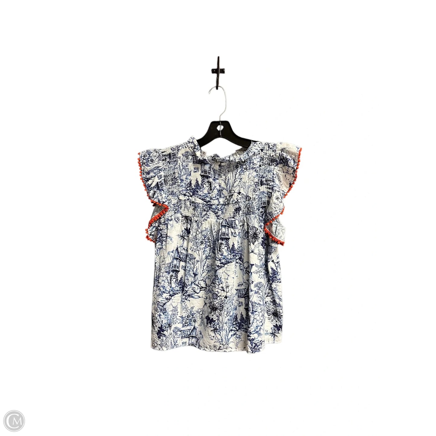 Top Sleeveless By Thml In Floral Print, Size: M