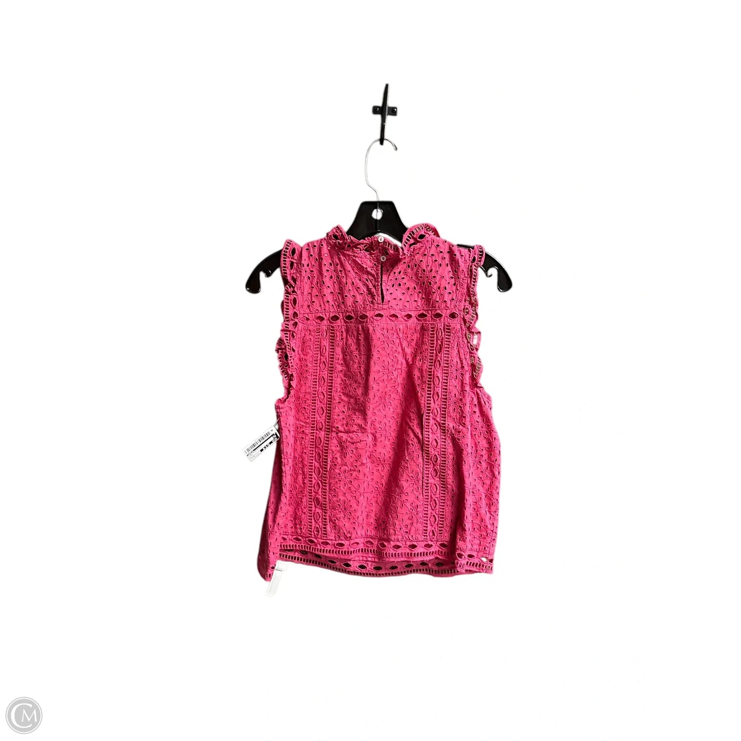 Top Sleeveless By Maeve In Pink, Size: S